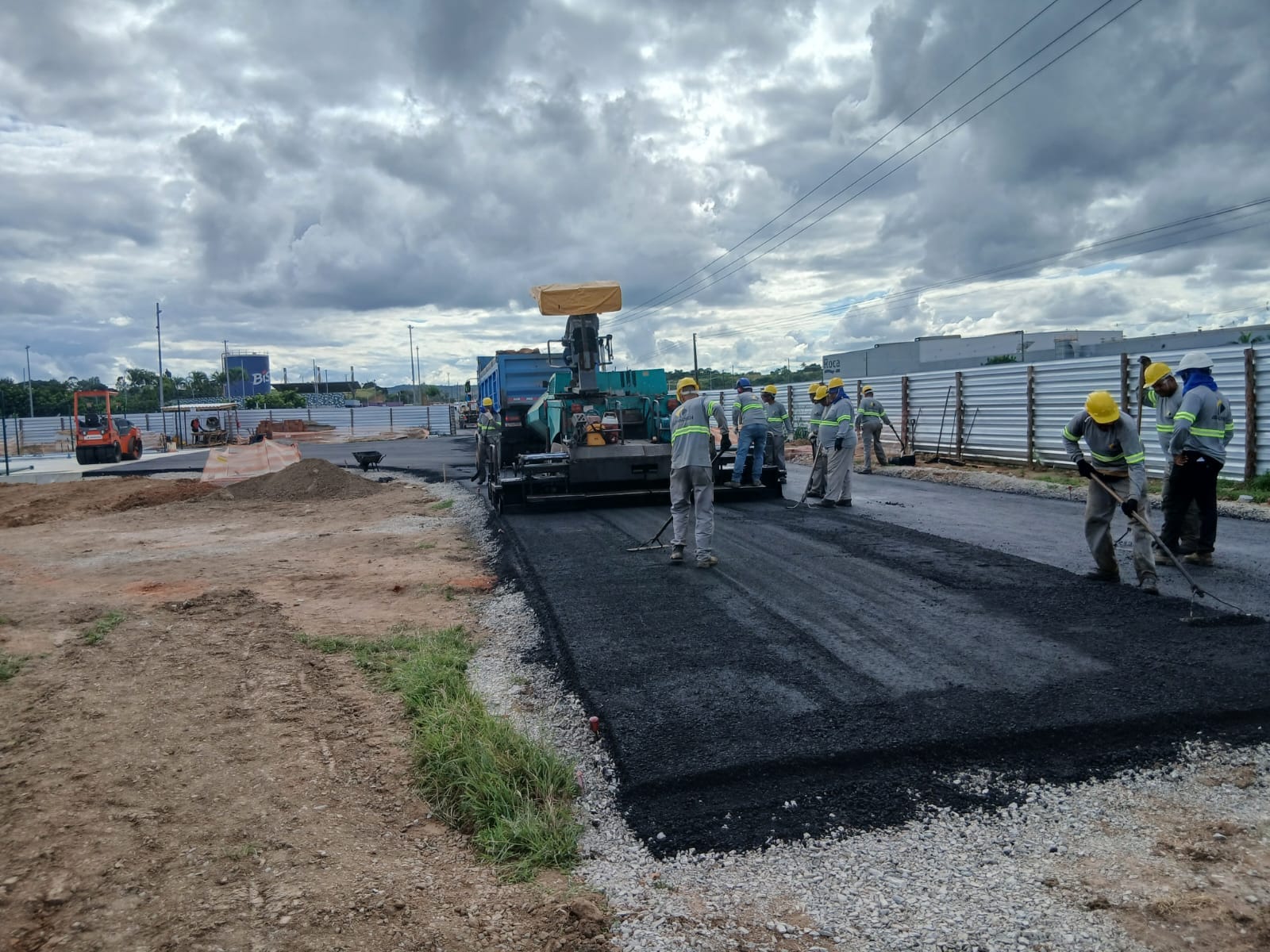 Obra Mondelez Projeto Biometano - vista 10