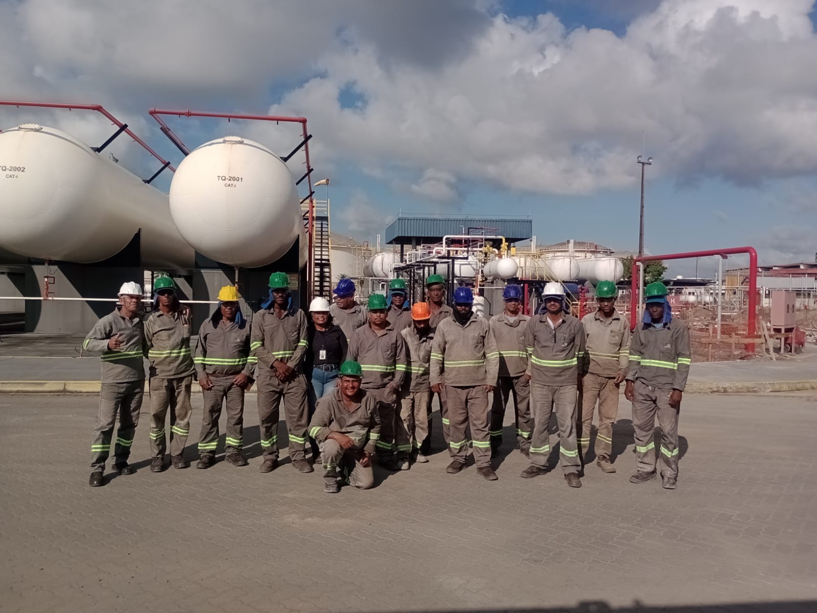 Obra Supergasbrás no Porto de Suape - vista 4